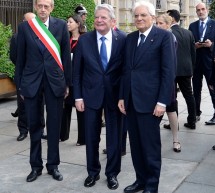 Mattarella e Gauck, vertice al Teatro Regio (galleria fotografica)