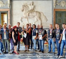 La fiaccola del World Day of Knights a Torino