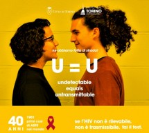 U=U: “non rilevabile, non accessibile”. La Città di Torino e le realtà di Fast Track City lanciano una campagna informativa sul tema AIDS/HIV
