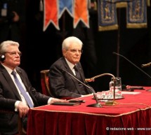 Mattarella e Gauck: “Paesi affini e legame solido tra Italia e Germania”