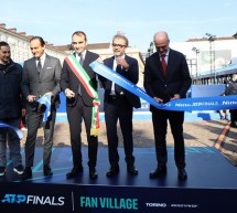 Nitto ATP Finals, in piazza San Carlo inaugurato il Fan Village