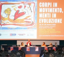 ‘Corpi in movimento, menti in evoluzione’, aperta la tre giorni del Social Festival Comunità Educative