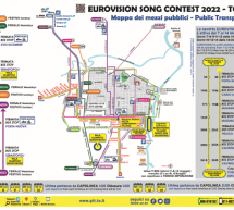 I mezzi pubblici per raggiungere i luoghi dell’Eurovision Song Contest