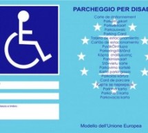 Permesso disabili, rinnovo entro il 15 settembre