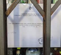 Contolli anti-Covid: sanzionati e chiusi due minimarket sotto i portici di via Nizza
