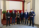 Campionato Europeo di volley delle Polizie Locali. L’assessora Pentenero riceve a Palazzo Civico il delegato tecnico USPE