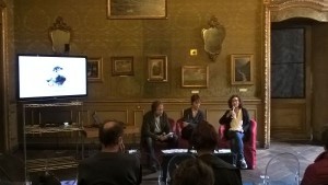 La conferenza stampa, al Circolo dei Lettori, con l'assessora alla Cultura della Città di Torino, Francesca Paola Leon