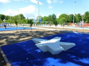 Un angolo del nuovo parco