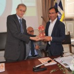 il Sindaco Piero Fassino e il Commissario tecnico della Nazionale italiana, Davide Cassani 