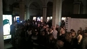 L'inaugurazione della mostra con la presenza dell'Assessora alla Cultura della Città di Torino Francesca Paola Leon