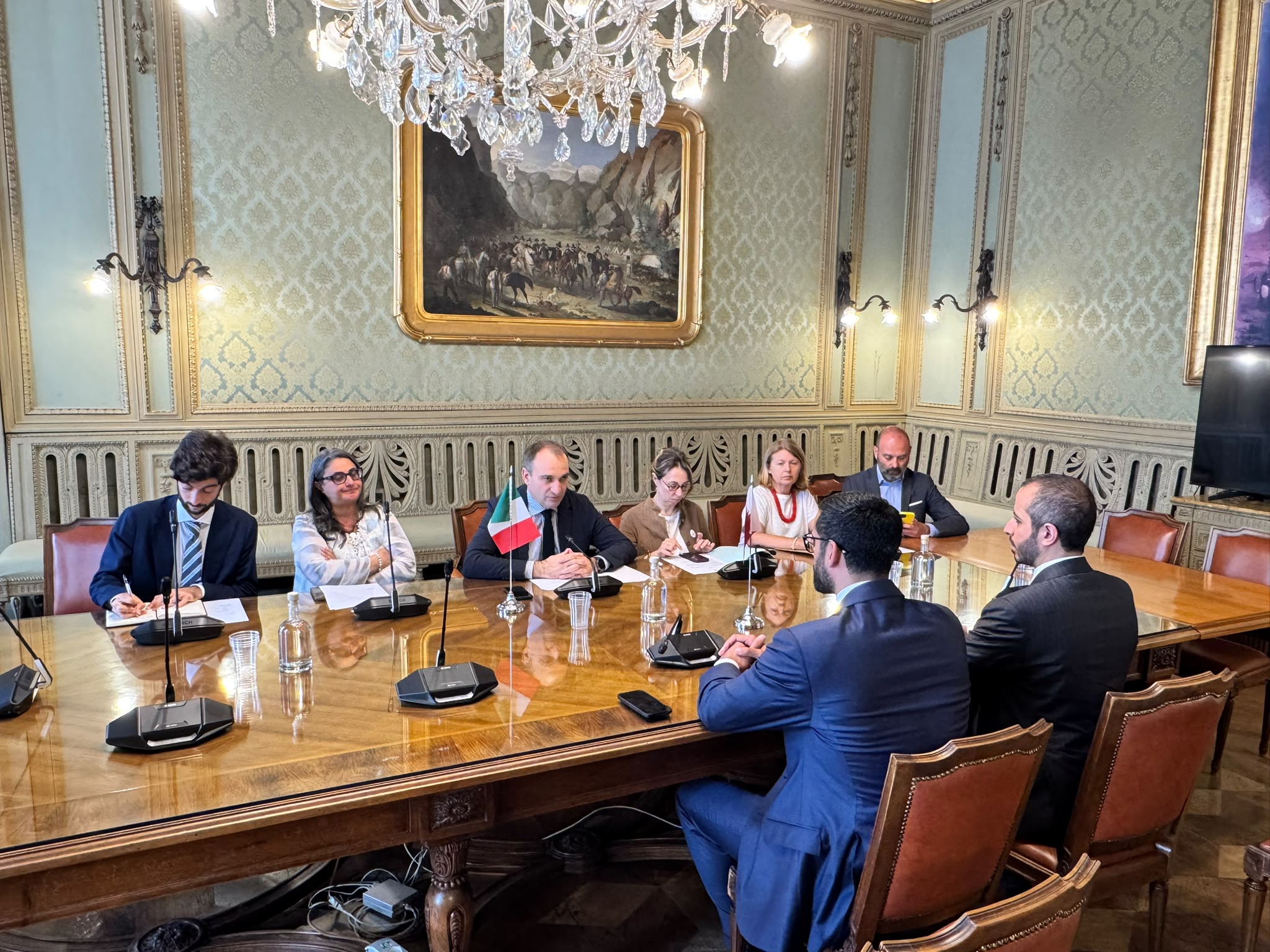Relazioni internazionali: la Città di Torino accoglie la delegazione diplomatica del Qatar
