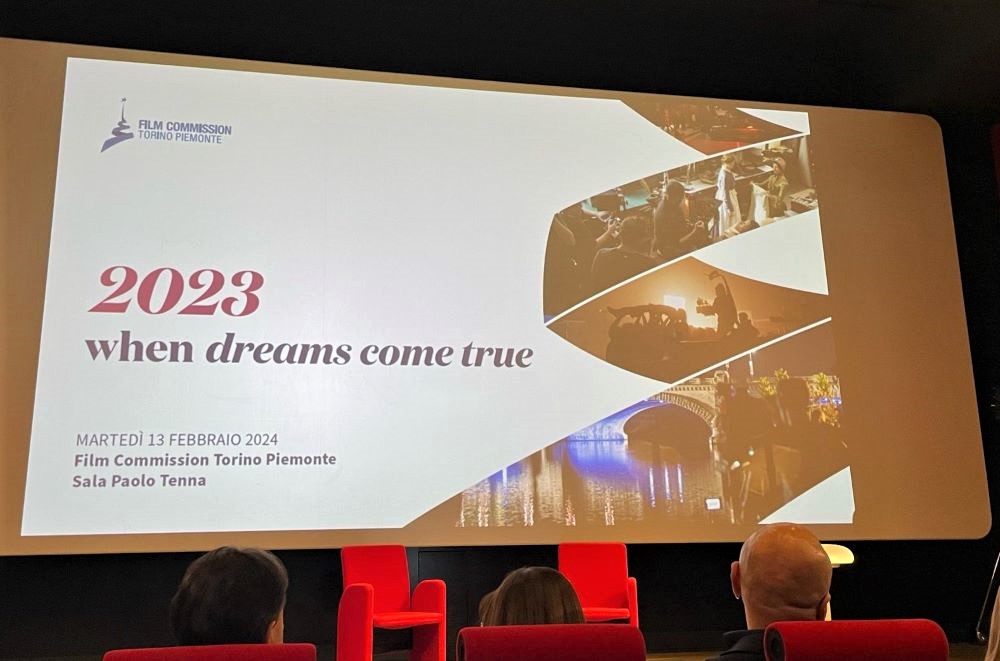 Film Commission Torino Piemonte da record: nel 2023 1.300 giornate di riprese, 236 progetti e 52 milioni di euro di impatto sul territorio