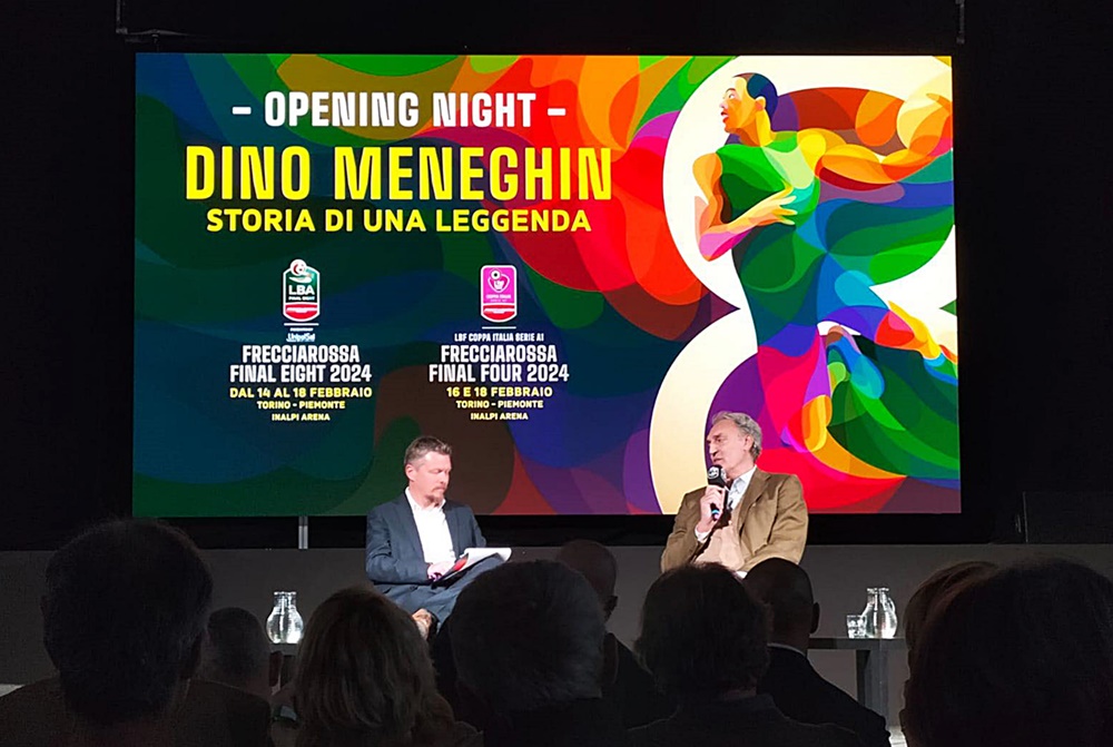 La leggenda Dino Meneghin apre la Final Eight di basket incontrando il pubblico torinese alle Ogr