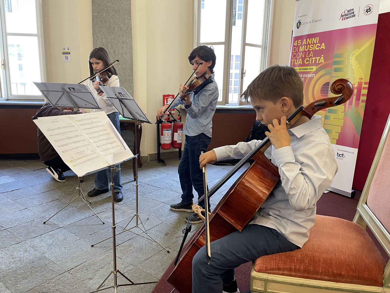 Il Centro di formazione musicale della Città di Torino festeggia 45 anni di attività
