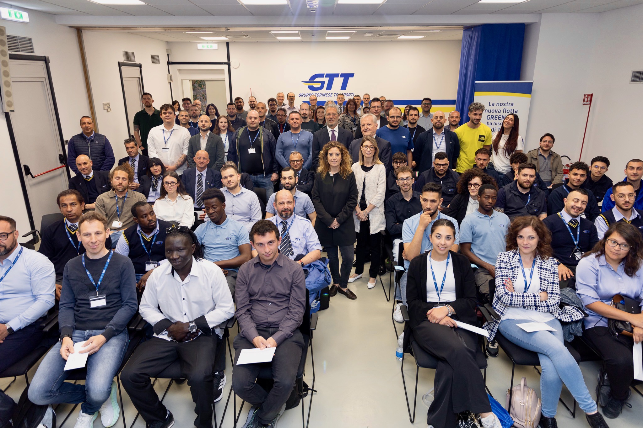 Gtt, prosegue il piano assunzioni. Cerimonia di benvenuto in corso Turati per 69 nuovi dipendenti