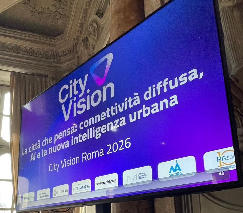 Anche Torino alla terza tappa di City Vision, connettività diffusa, AI e nuova intelligenza urbana