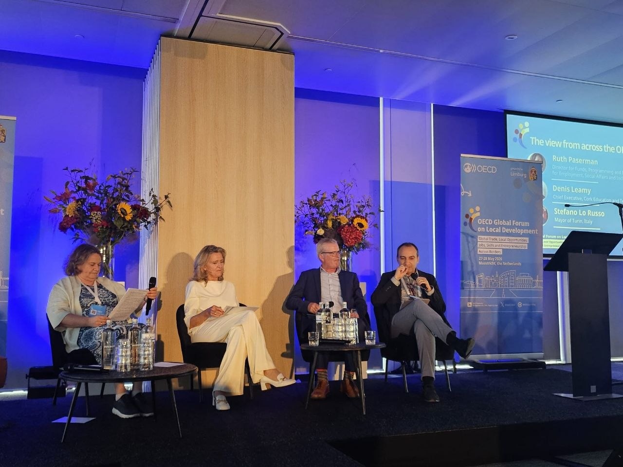 Il Sindaco a Maastricht al Forum annuale dell’OECD, nominato nel nuovo advisory board dell’OECD global forum on local development