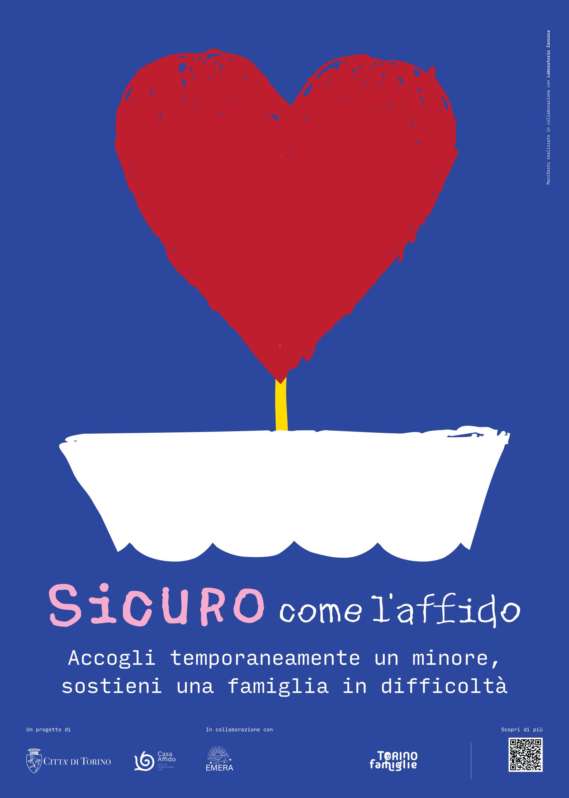 Città di Torino, al via la campagna straordinaria per l’affidamento familiare 