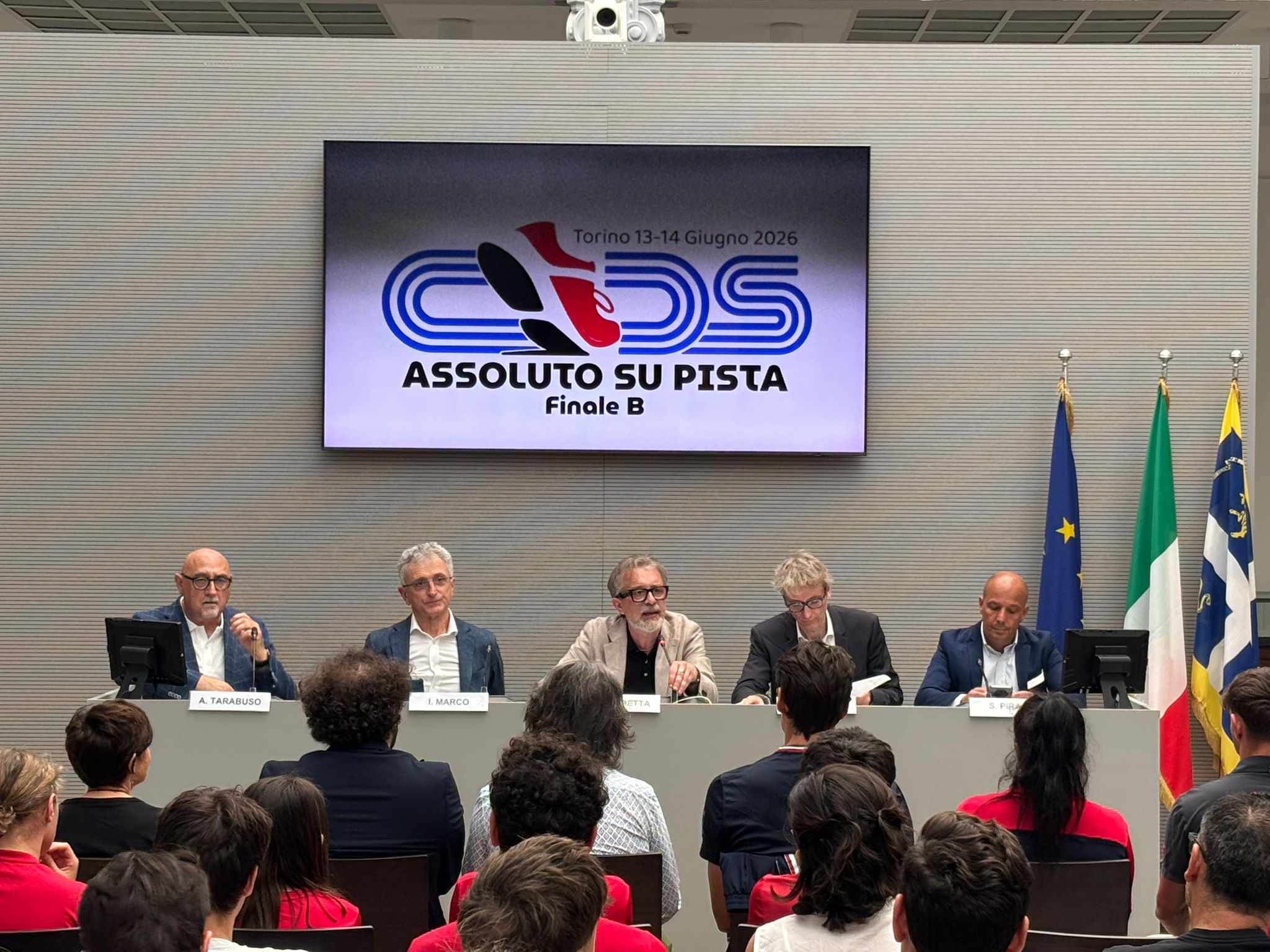 Atletica leggera, presentata a Palazzo Civico la Finale b del Campionato di società assoluto su pista