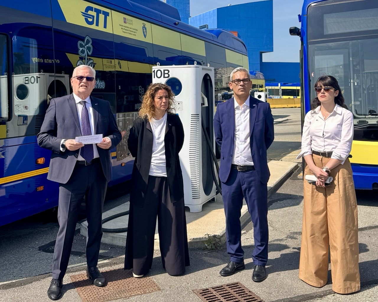 GTT, al Gerbido nasce il nuovo hub energetico per la ricarica dei bus elettrici