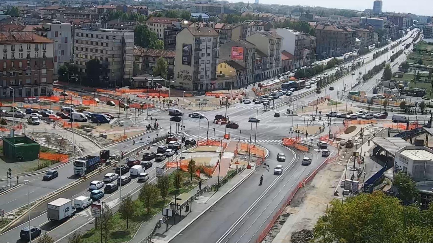 Piazza Baldissera, al via l’asfaltatura delle strade attorno allo snodo