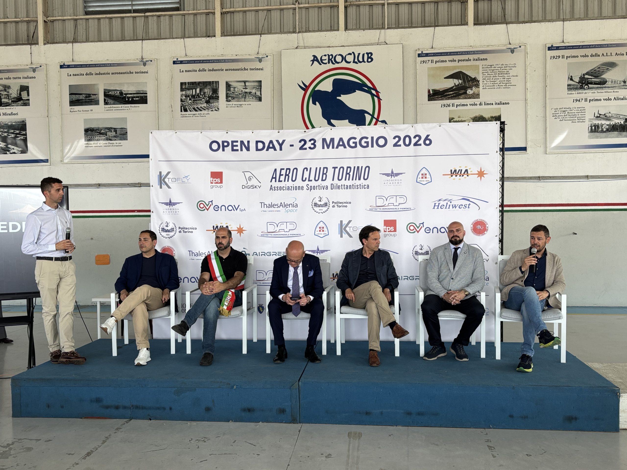 Porte aperte all’Aero Club di Torino per valorizzare le eccellenze aerospaziali del territorio