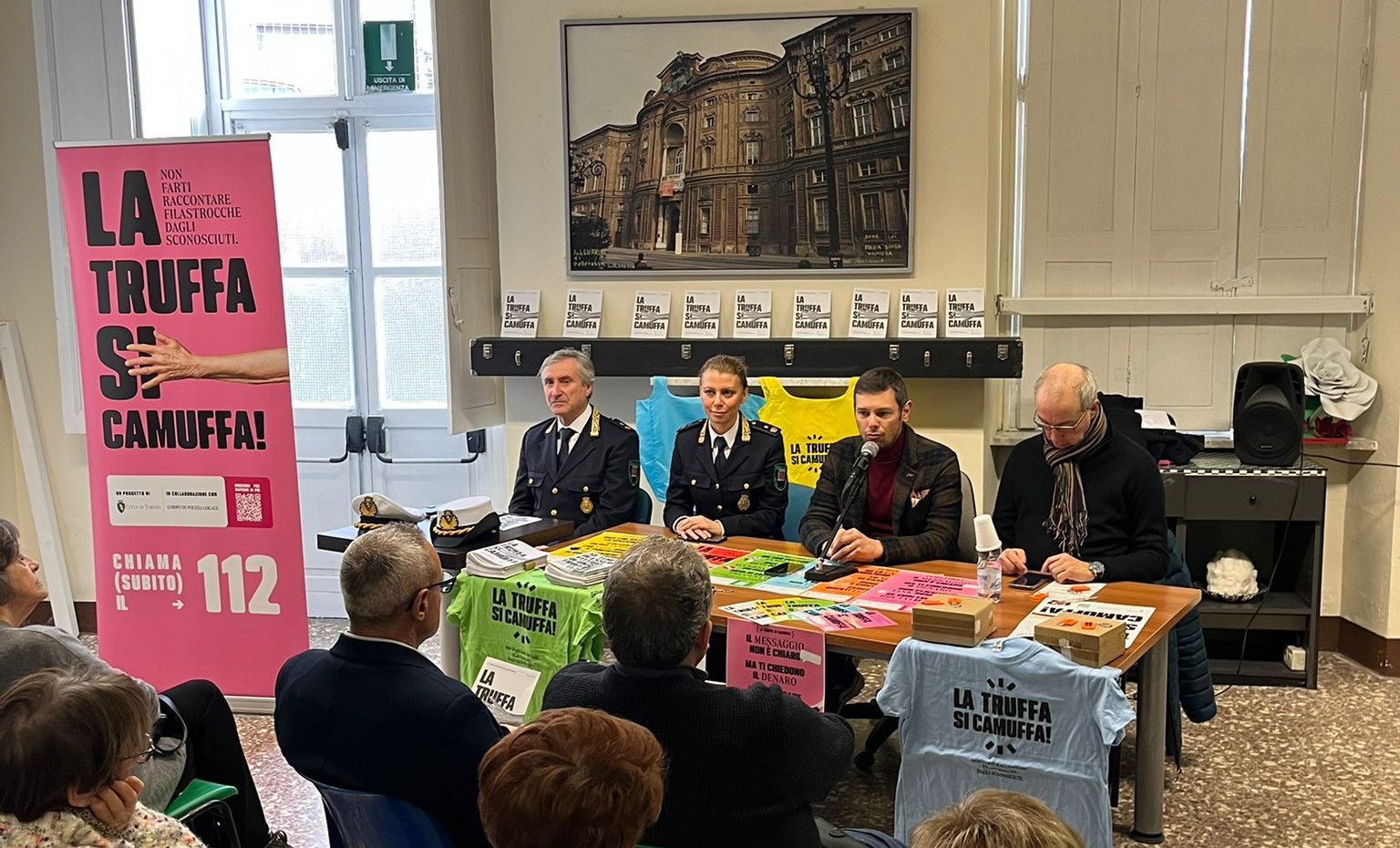 Proseguono gli incontri nelle Circoscrizioni con gli agenti della Polizia Locale per riconoscere ed evitare le truffe