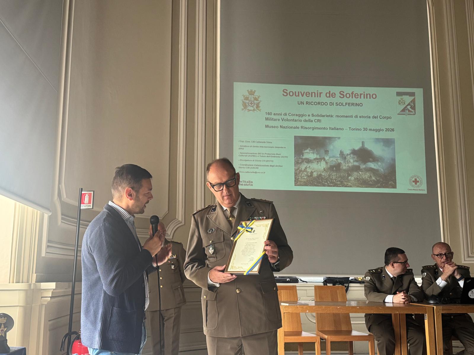 Corpo Militare della Croce Rossa, i 160 anni celebrati al Museo nazionale del Risorgimento