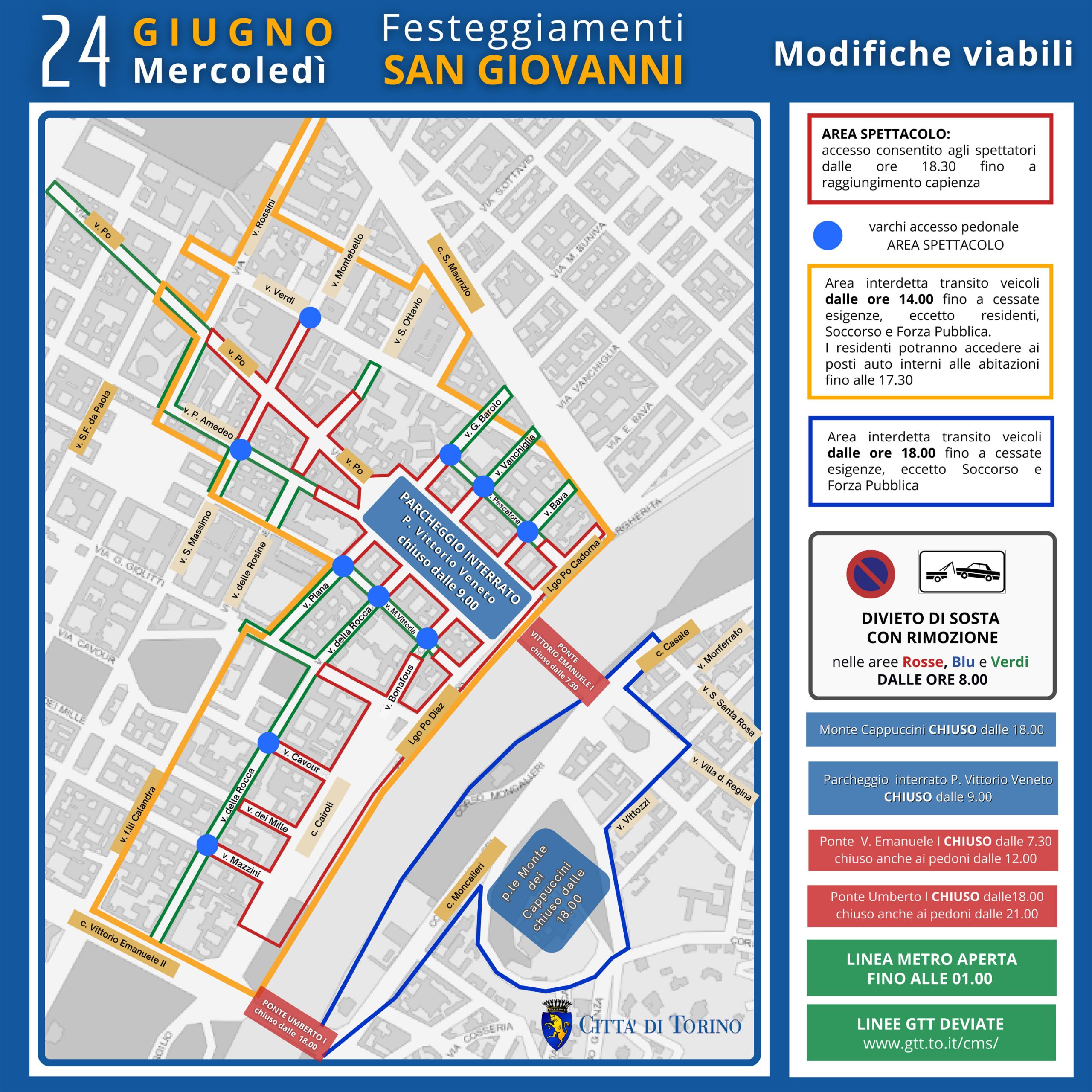 San Giovanni 2026: modalità di accesso, modifiche viabili e provvedimenti