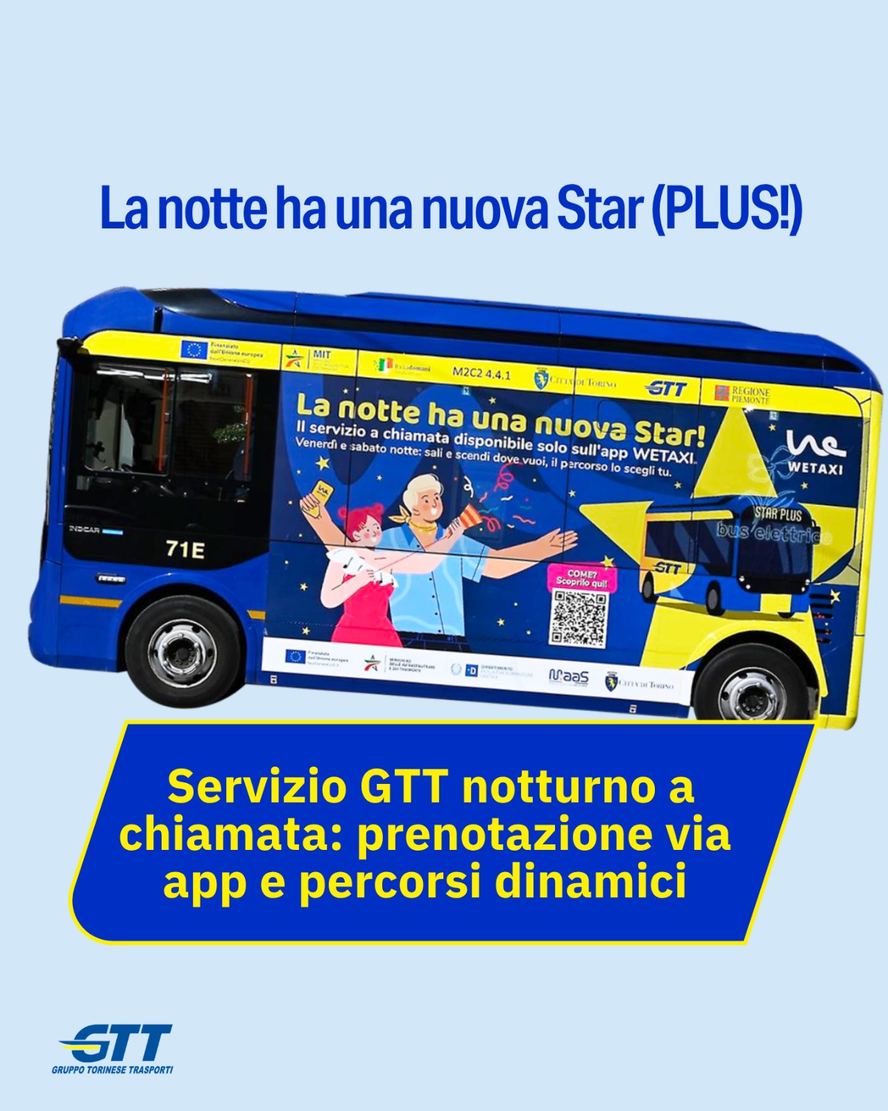 Notti torinesi, mobilità su misura: riparte venerdì il servizio a chiamata Star Plus