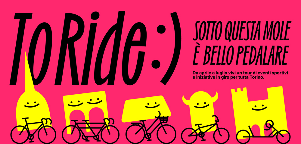 Con “ToRide” Torino celebra la passione per il ciclismo e la bicicletta