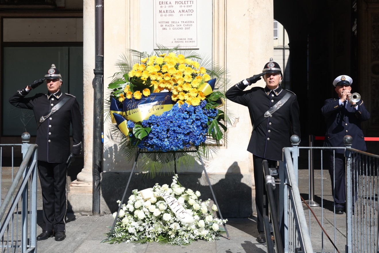Torino commemora le vittime di piazza San Carlo